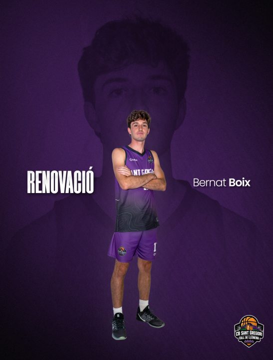 Bernat Boix renova amb el Sènior Masculí A