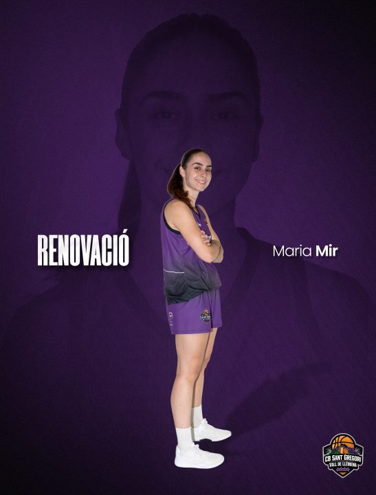 Maria Mir renova amb el Sènior Femení A