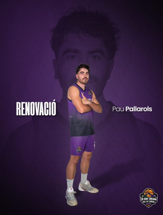Pau Pallarols renova amb el Sènior Masculí A