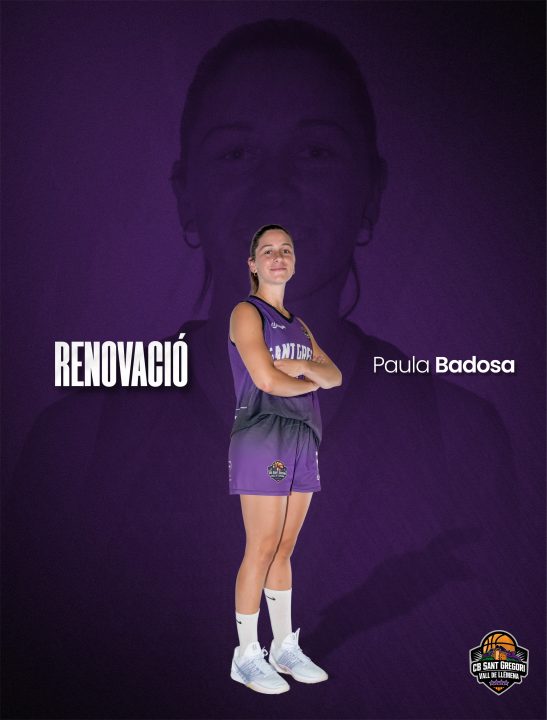 Paula Badosa renova amb el Sènior Femení A