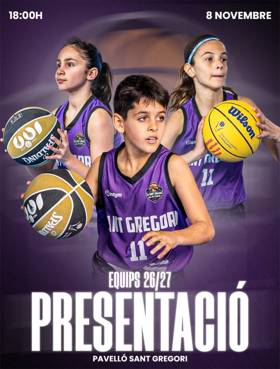 Presentació dels equips de la temporada 26/27